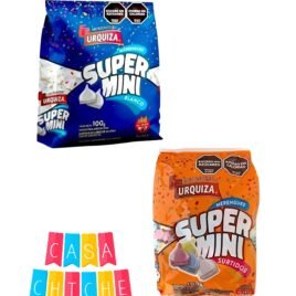 MERENGUE MINI BCO/COL X100GRS (24)