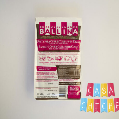 BALLI PASTA CACAO 1/2KG
