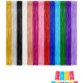 Cortina Metalizada varios Colores