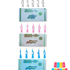 Velas Numeros Nuchy x10 N