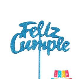 Frase Forma Feliz Cumple Chico x 3