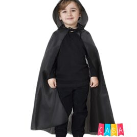 Disfraz Capa c/capucha Halloween 1.50 mt