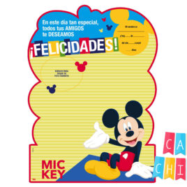Afiche Feliz Cumple/Bienvenidos Personajes