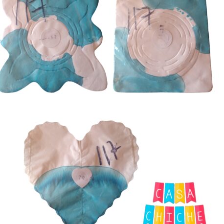 Guirnalda Patria Celeste y Blanco X4 70/52/62/66/54