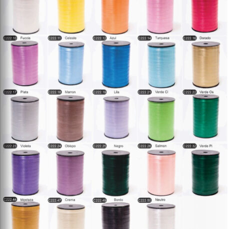 Cintas De Regalo 10mm 500mts Lisa Viene en Varios Colores