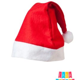 Gorro Papa Noel de Paño x12