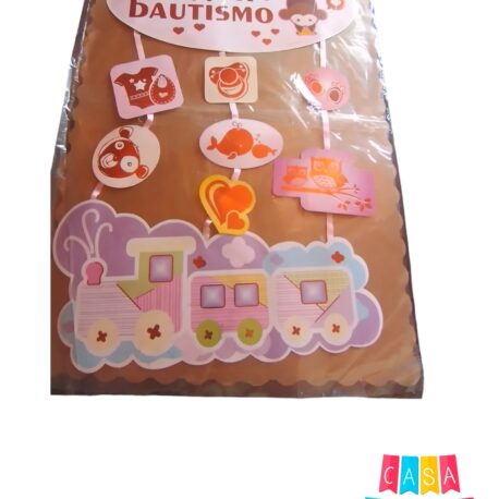 Poster Bautismo Tren Nena c/u GM