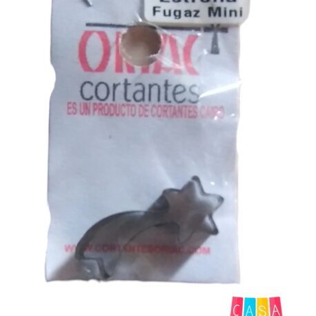 Cortante Estrella Fugaz Mini Oriac