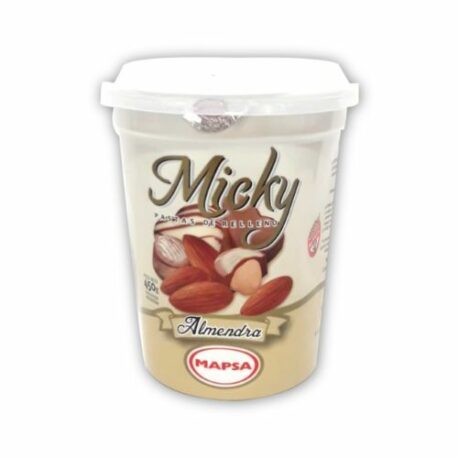PASTA RELLENO MICKY ALMENDRA 450 G