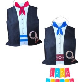 DISF PATRIOS PECHERAS TELA X 1