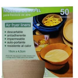 MOLDES FREIDORA 18CM X50 UNI