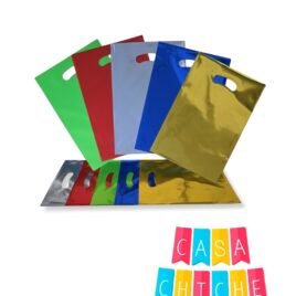 BOLSAS METALIZADA 25X16 CM X10 UN