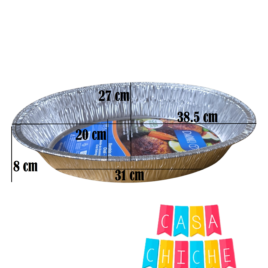 ALUMIN OVALADA GDE X12
