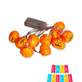 GUIRNALDA CALABAZA C/LUZ