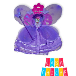DISFR C/ALAS 4 PZAS VIOLETA