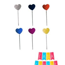 TOPPER CORAZON GIBRE X4