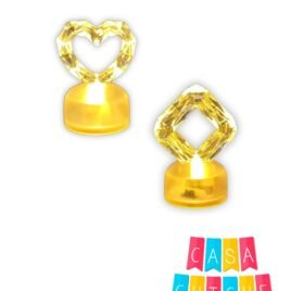 VELA C/PIE CORAZ/CUAD LUMINOSA