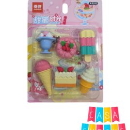 GOMA BORRAR HELADO X6 FE1128