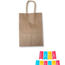 BOLSAS KRAFT MANIJA PAPEL 14X20