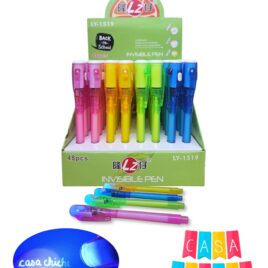 LAPIZ INVISIBL LUZ ULTRAV C/U SA2662