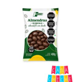 ALMENDRAS C/COBER LECHE 400 GRS